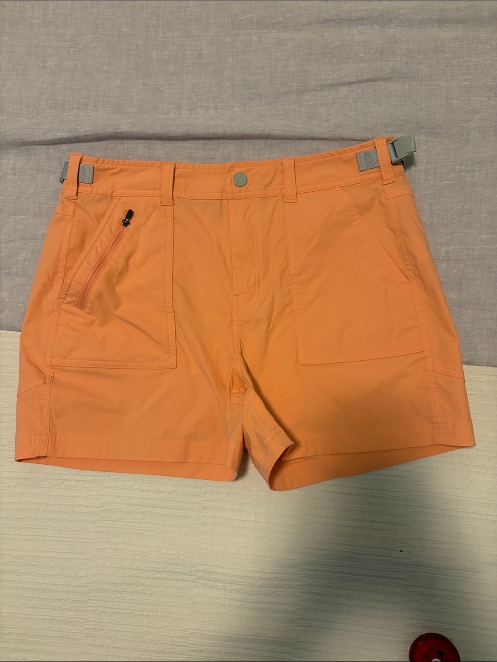 Stio Orange Athletic Shorts